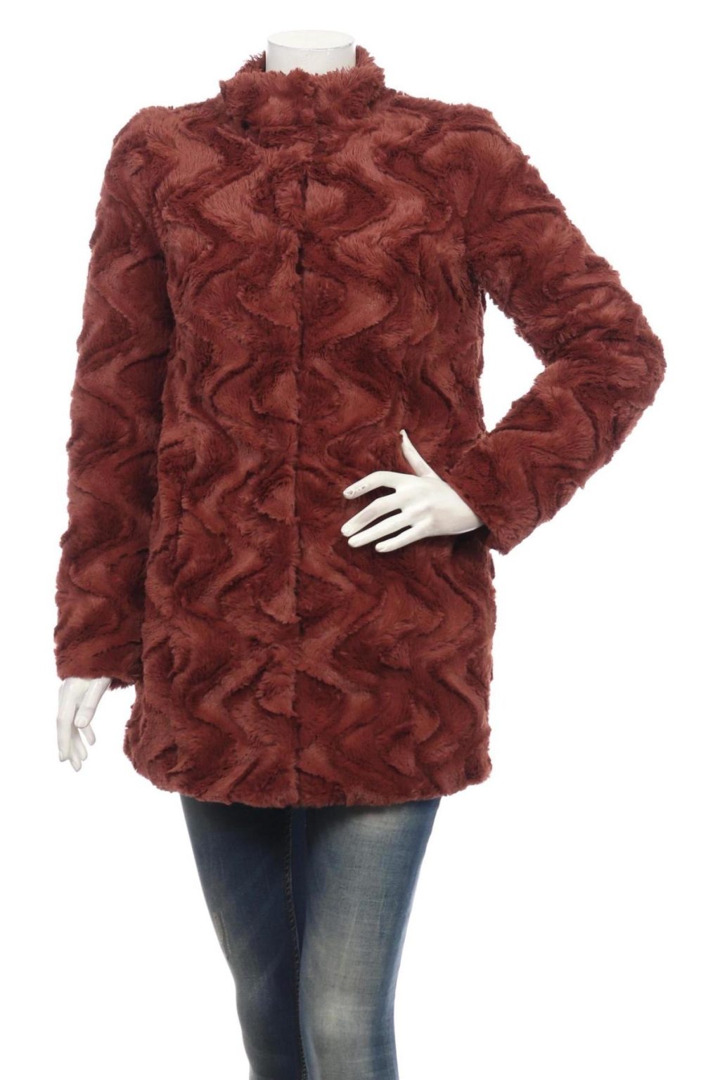 Палто с косъм VERO MODA