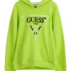 Памучно худи със свободна кройка GUESS JEANS