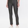 Volcano Панталони от имитация на кожа R-Verona L07364-S23 Сив Slim Fit за Жени цена