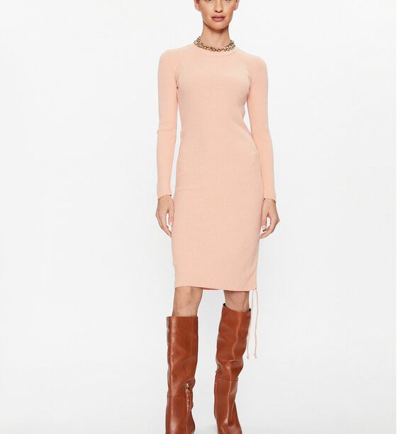 DeeZee Плетена рокля Isabella 14883 Розов Slim Fit за Жени цена