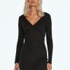 Noisy May Плетена рокля Prasi 27022157 Сив Slim Fit за Жени цена