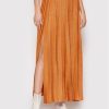 Patrizia Pepe Плисирана пола 8G0258/K016-J2U6 Оранжев Regular Fit за Жени цена