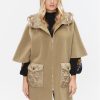 Luisa Spagnoli Преходно палто Sfida 540306 Кафяв Regular Fit за Жени цена