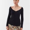 Guess Пуловер W3YR25 Z37J2 Черен Regular Fit за Жени цена