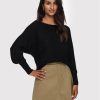 ONLY Пуловер Adaline 15226298 Черен Relaxed Fit за Жени цена