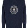 Пуловер с вълна с бродирано лого Tommy Hilfiger