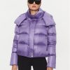 Patrizia Pepe Пухено яке 2O0050/A9M0-M477 Виолетов Regular Fit за Жени цена