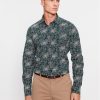 Guess Риза M3BH55 W8BX1 Син Regular Fit за Мъже цена