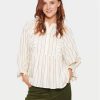 Saint Tropez Риза 30512803 Бял Loose Fit за Жени цена