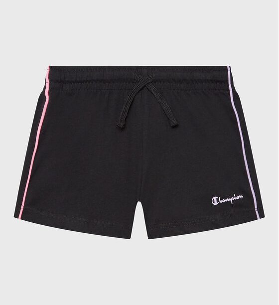 Champion Спортни шорти 404669 Черен Regular Fit за Момичета цена