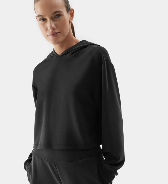 4F Суитшърт 4FAW23TSWSF702 Черен Regular Fit за Жени цена