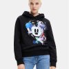 Desigual Суитшърт 23SWSK35 Черен Loose Fit за Жени цена