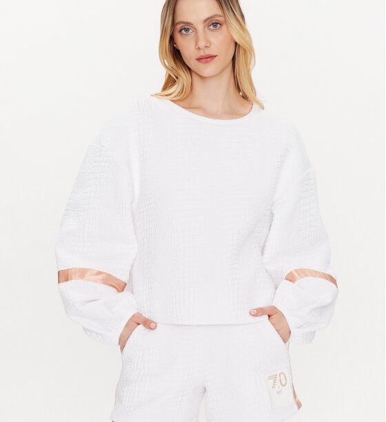 EA7 Emporio Armani Суитшърт 3RTM40 TJLRZ 1100 Бял Relaxed Fit за Жени цена