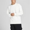 Jack&Jones Суитшърт Star 12208182 Бял Relaxed Fit за Мъже цена
