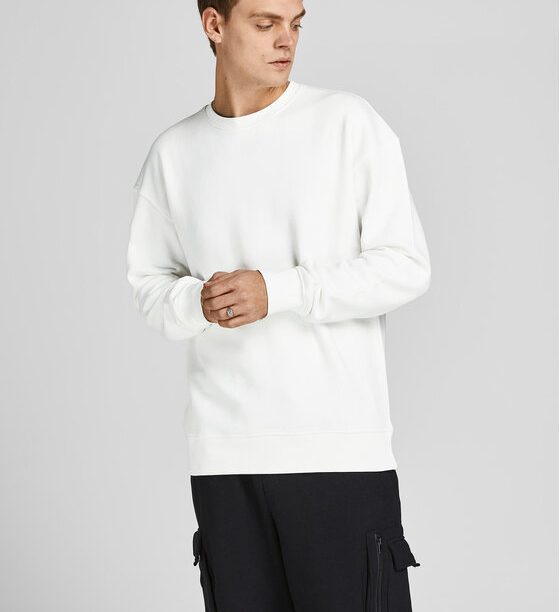 Jack&Jones Суитшърт Star 12208182 Бял Relaxed Fit за Мъже цена
