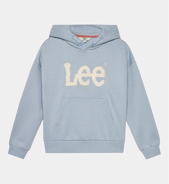 Lee Суитшърт Wobbly Graphic LEG5124 Син Regular Fit за Момичета цена