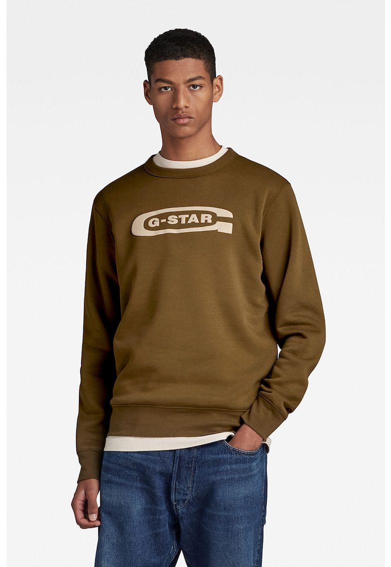 Суитшърт Old School с лого G-Star RAW