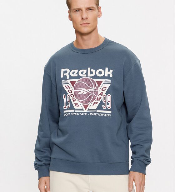 Reebok Суитшърт Basketball IL2005 Син Regular Fit за Мъже цена