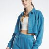 Reebok Суитшърт Reebok Classics Reverse Fleece Layer HS0389 Син за Жени цена