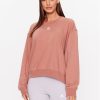 adidas Суитшърт Essentials+ Made with Hemp Sweatshirt IC1822 Кафяв Loose Fit за Жени цена