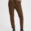 Fransa Текстилни панталони 20610972 Кафяв Regular Fit за Жени цена