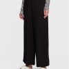 Lauren Ralph Lauren Текстилни панталони 20151090 Черен Regular Fit за Жени цена