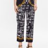 Текстилни панталони Versace Jeans Couture за Жени цена