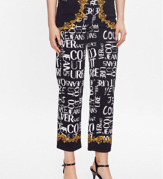 Текстилни панталони Versace Jeans Couture за Жени цена