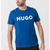 Тениска Dulivio с контрастно лого HUGO