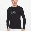 Guess Тениска с дълъг ръкав M3YI29 J1314 Черен Slim Fit за Мъже цена