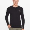 Guess Тениска с дълъг ръкав M2YI28 J1314 Черен Slim Fit цвят на ниска цена