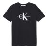 Тениска с контрастно лого CALVIN KLEIN JEANS