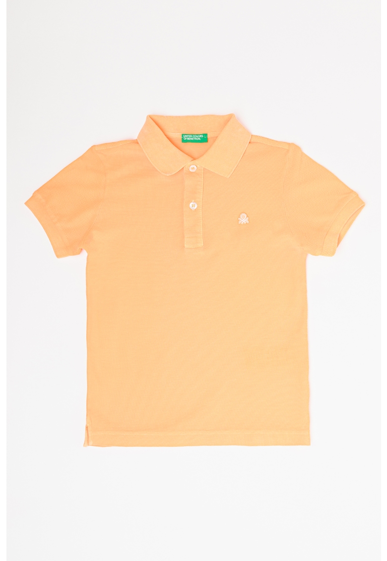 Тениска с яка United Colors of Benetton