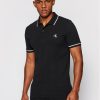 Тениска с яка и копчета Calvin Klein Jeans за Мъже цена