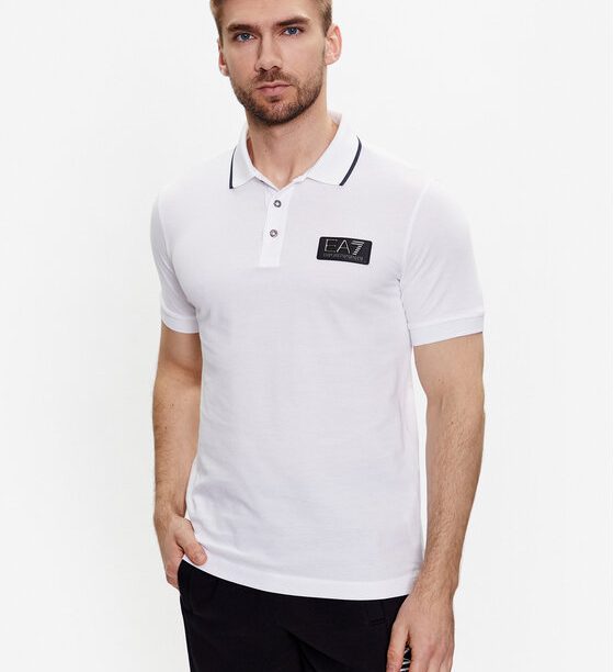 Тениска с яка и копчета EA7 Emporio Armani за Мъже цена