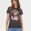 Guess Тишърт W4RI86 K9SN1 Черен Regular Fit за Жени цена