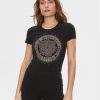 Guess Тишърт Camelia W4RI47 J1314 Черен Slim Fit за Жени цена