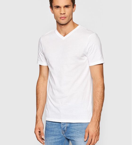 United Colors Of Benetton Тишърт 3U53J4231 Бял Regular Fit за Мъже цена