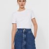 Vero Moda Тишърт Paula 10243889 Бял Regular Fit за Жени цена