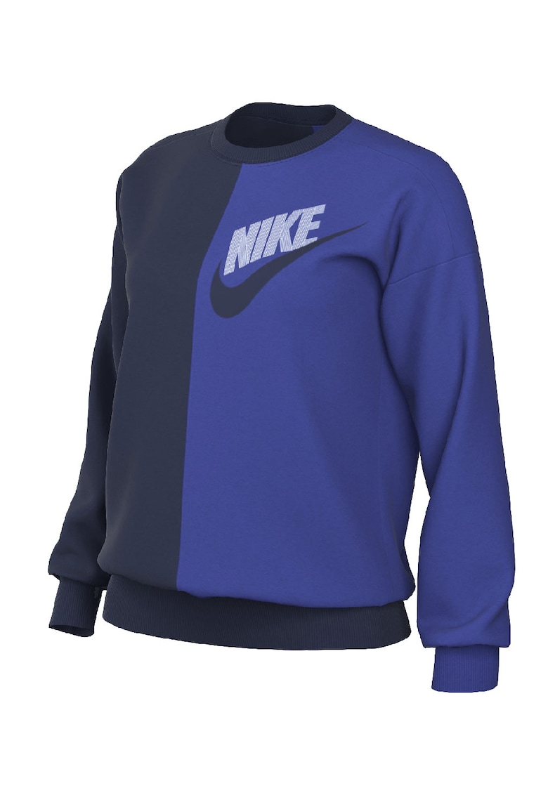 Уголемен суитшърт с контрасти Nike