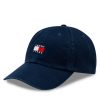 Tommy Jeans Шапка с козирка Heritage AM0AM12020 Тъмносин за Мъже цена