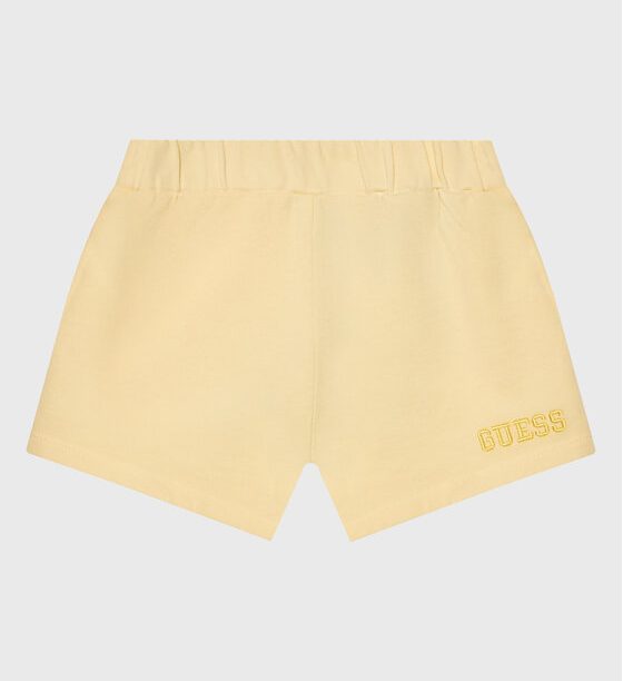 Guess Шорти от плат K3GD11 KA6R3 Бежов Regular Fit за Момичета цена
