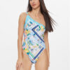 Seafolly Бански костюм Wish You Were Here 11136-100 Цветен за Жени цена