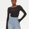 Pinko Блуза Berlino 100639 A1A0 Черен Regular Fit за Жени цена