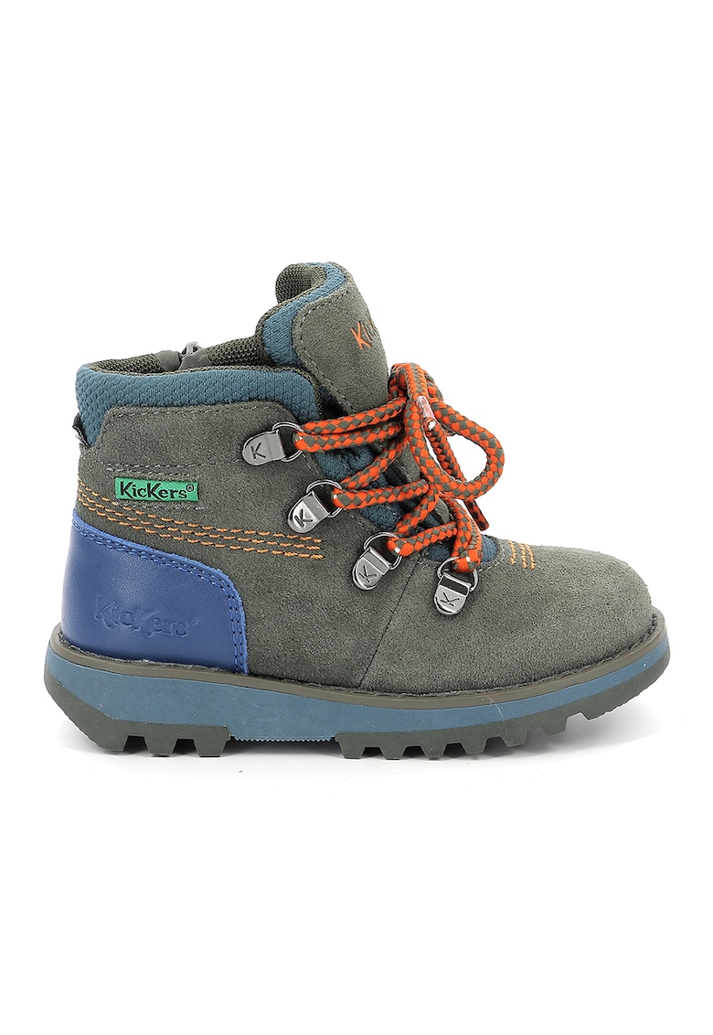 Боти от велур и кожа Kickers kids