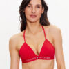 Tommy Hilfiger Горнище на бански UW0UW04109 Червен за Жени цена