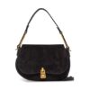 Coccinelle Дамска чанта PQS Coccinellemagie Suede Bim E1 PQS 58 01 01 Черен за Жени цена