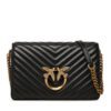 Pinko Дамска чанта Love Click Classic PE 23 PLTT 100063 A0GK Черен за Жени цена