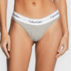 Calvin Klein Underwear Дамски бикини тип бразилиана 000QF5981E Сив за Жени цена