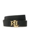 Lauren Ralph Lauren Дамски колан 412912039001 Черен за Жени цена